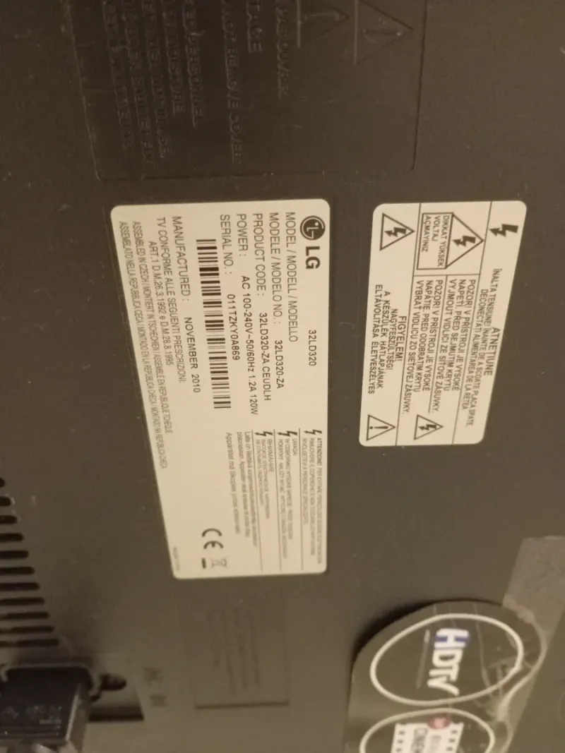TV LG 32 Funcional (Sin Mando) afbeelding 9