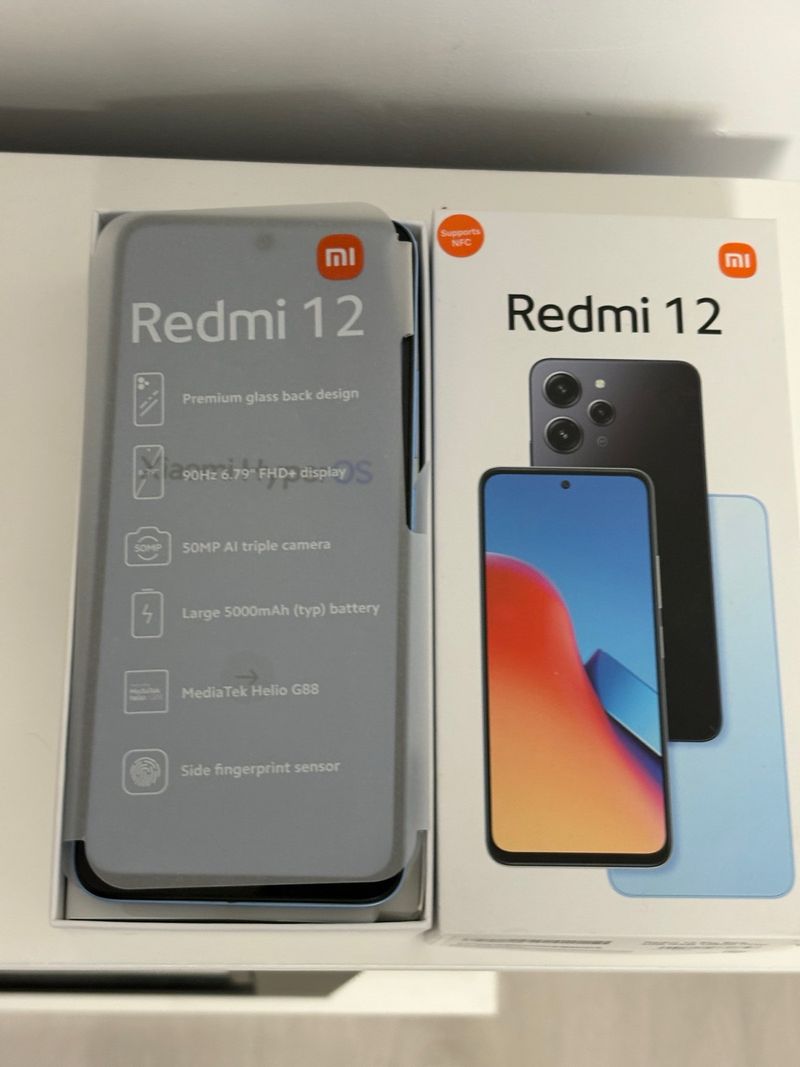 Xiaomi Redmi 12 Negro/Azul