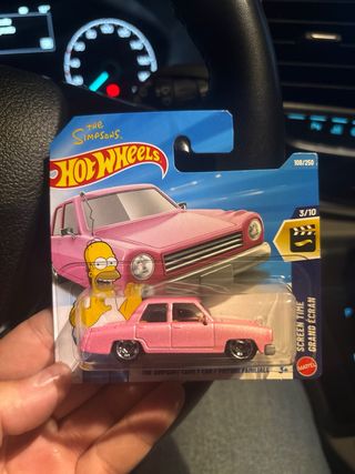 Hot Wheels Simpsons Family Car Rosa