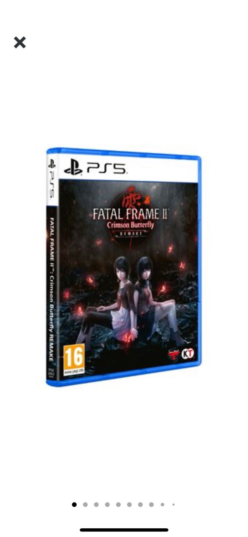 Fatal Frame II: Crimson Butterfly PS5