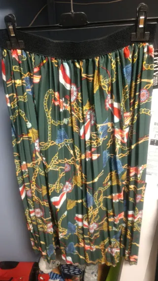 Falda naranja Only Yarn