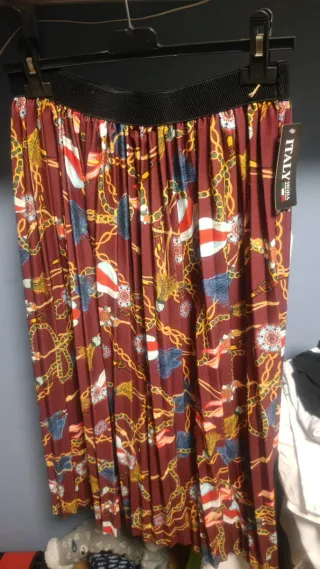 Falda naranja Only Yarn