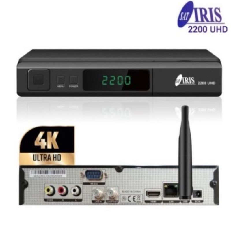 Decodificador Iris 2200 UHD 4K
