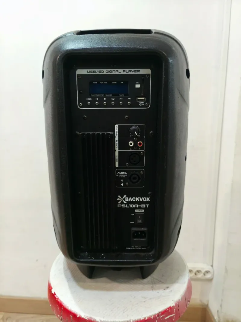 Altavoz autoamplificado Backvox Negro afbeelding 2