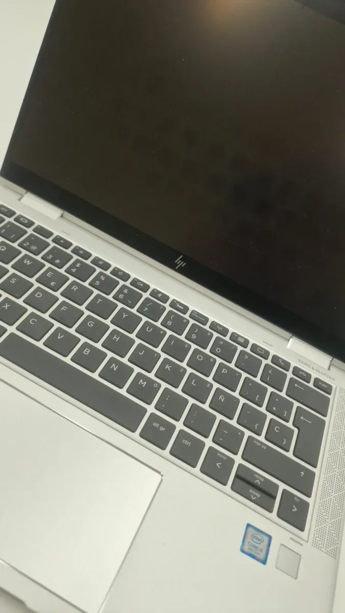 Portátil HP Táctil Plata