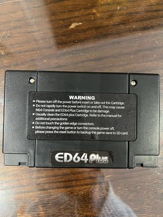 Cartucho ED64 Plus N64