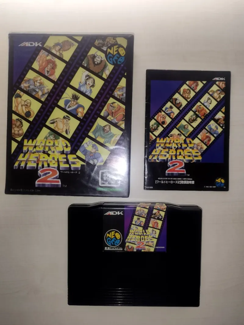 World Heroes 2 Neo Geo AES ADK