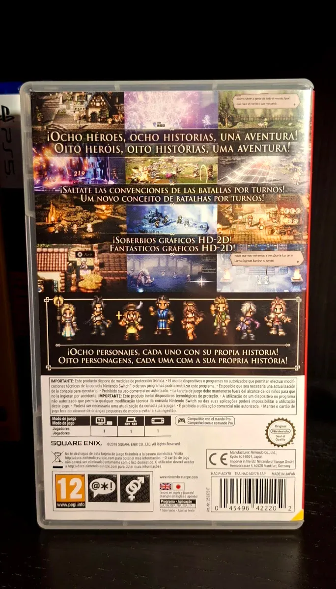 Octopath Traveler Nintendo Switch RPG afbeelding 2