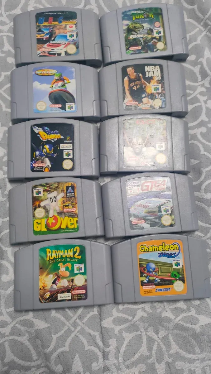 Lote 8 Juegos Nintendo 64 N64