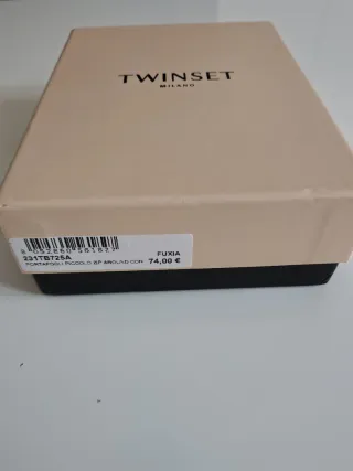 Twinset Portafoglio donna fucsia nuovo