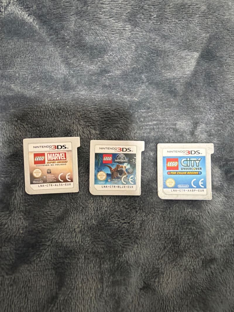 Lego 3DS Juegos Marvel, Jurassic, City