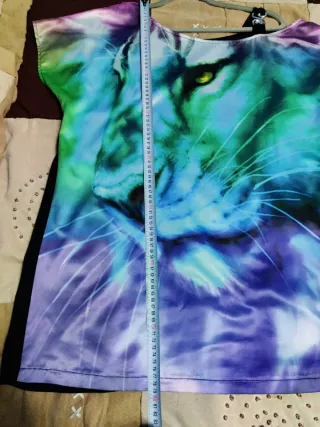 Camiseta T50 con estampado de león