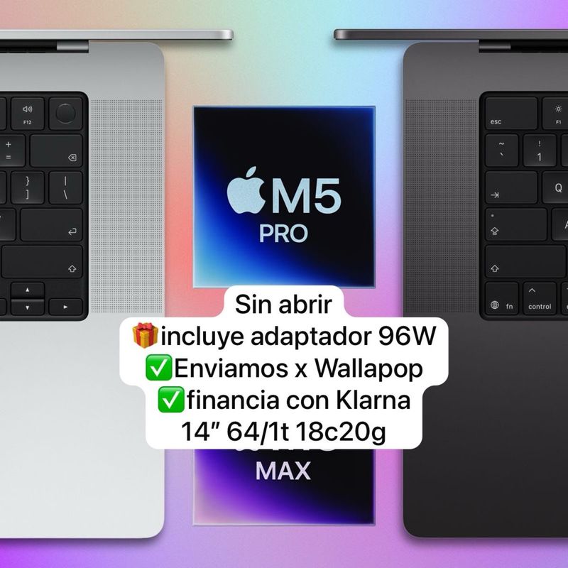 MacBook Pro 14 M5 Pro 64GB 1TB SIN ABRIR