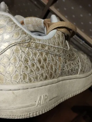 Nike Air Force 1 Piranha Gold Tg 44
