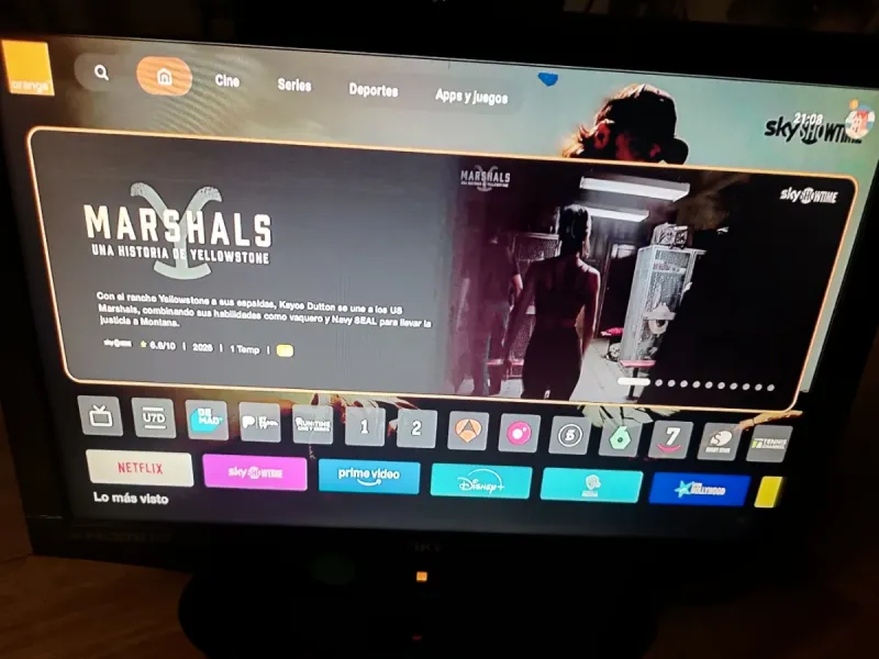 Pantalla con mando a distancia (Tv) Teclado, rató afbeelding 8