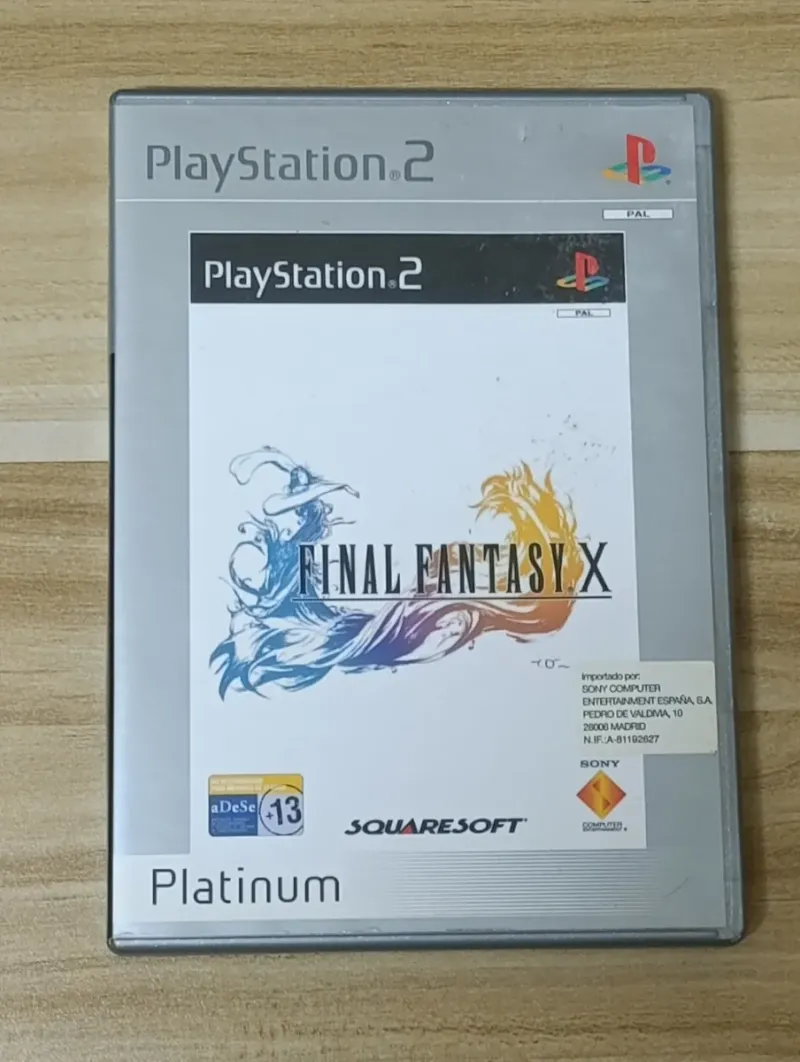 Lote Final Fantasy X PS2 y FF VII Remake PS4 afbeelding 2