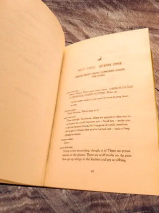 Harry Potter and the Cursed Child, parts one an...