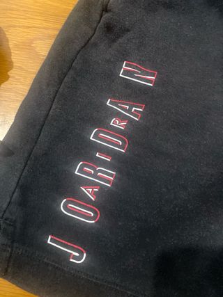 Pantaloncino Jordan Nero Taglia M con omaggio,