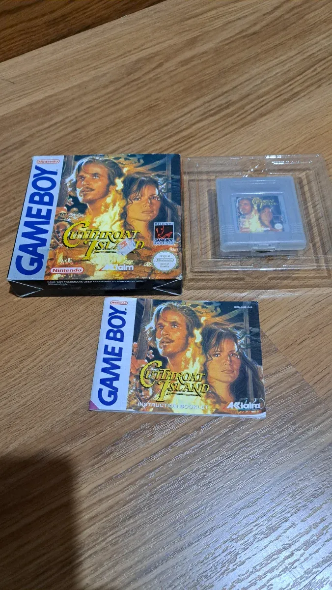 Cutthroat Island Game Boy Nintendo Multi esp