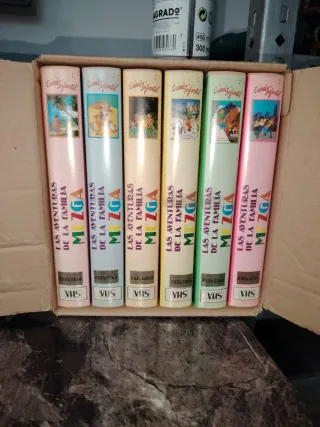 Lote 6 Películas VHS Canal Infantil