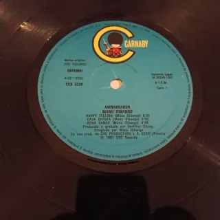Manu Dibango Ambassador Jazz LP
