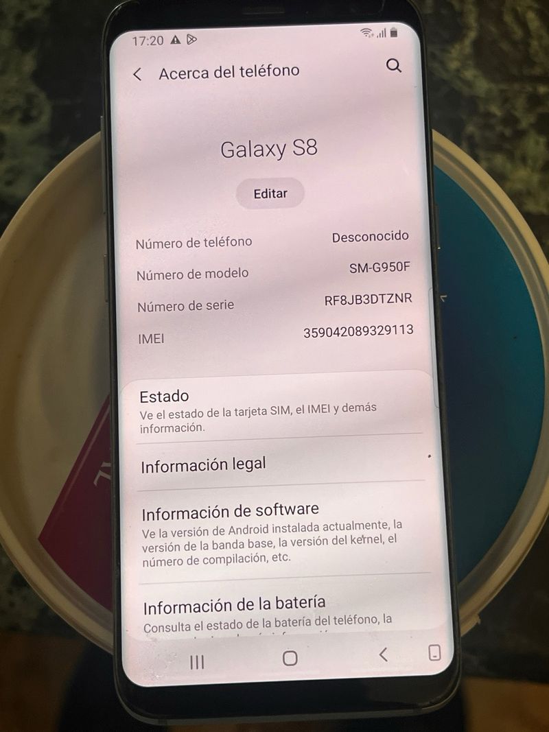 Samsung Galaxy S8 Negro afbeelding 7
