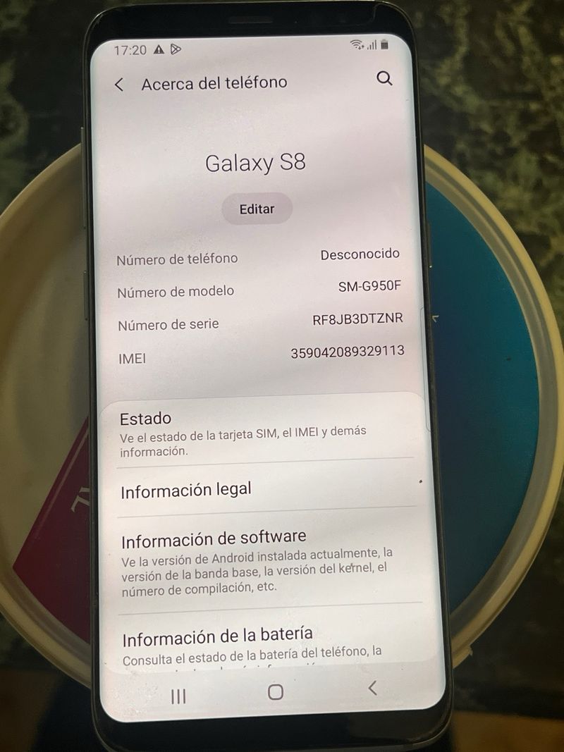 Samsung Galaxy S8 Negro afbeelding 3