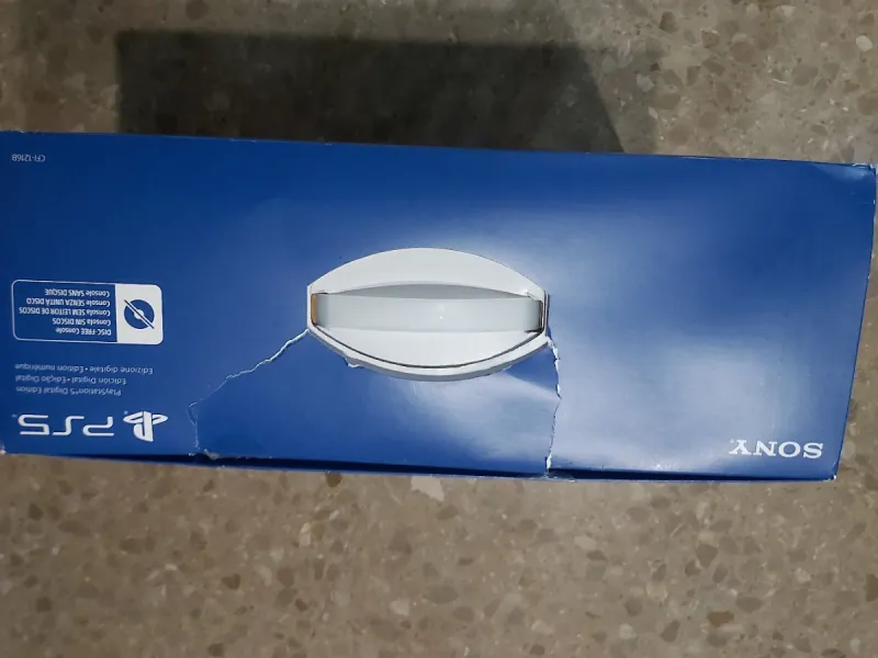 Caja PS5 Edición Digital Sony