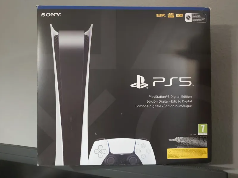 Caja PS5 Edición Digital Sony afbeelding 2