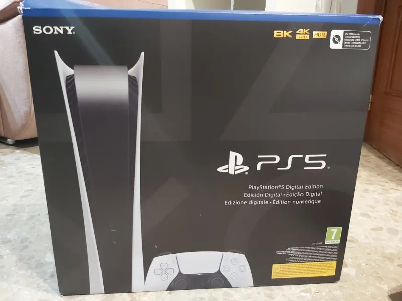 Caja PS5 Edición Digital Sony afbeelding 8