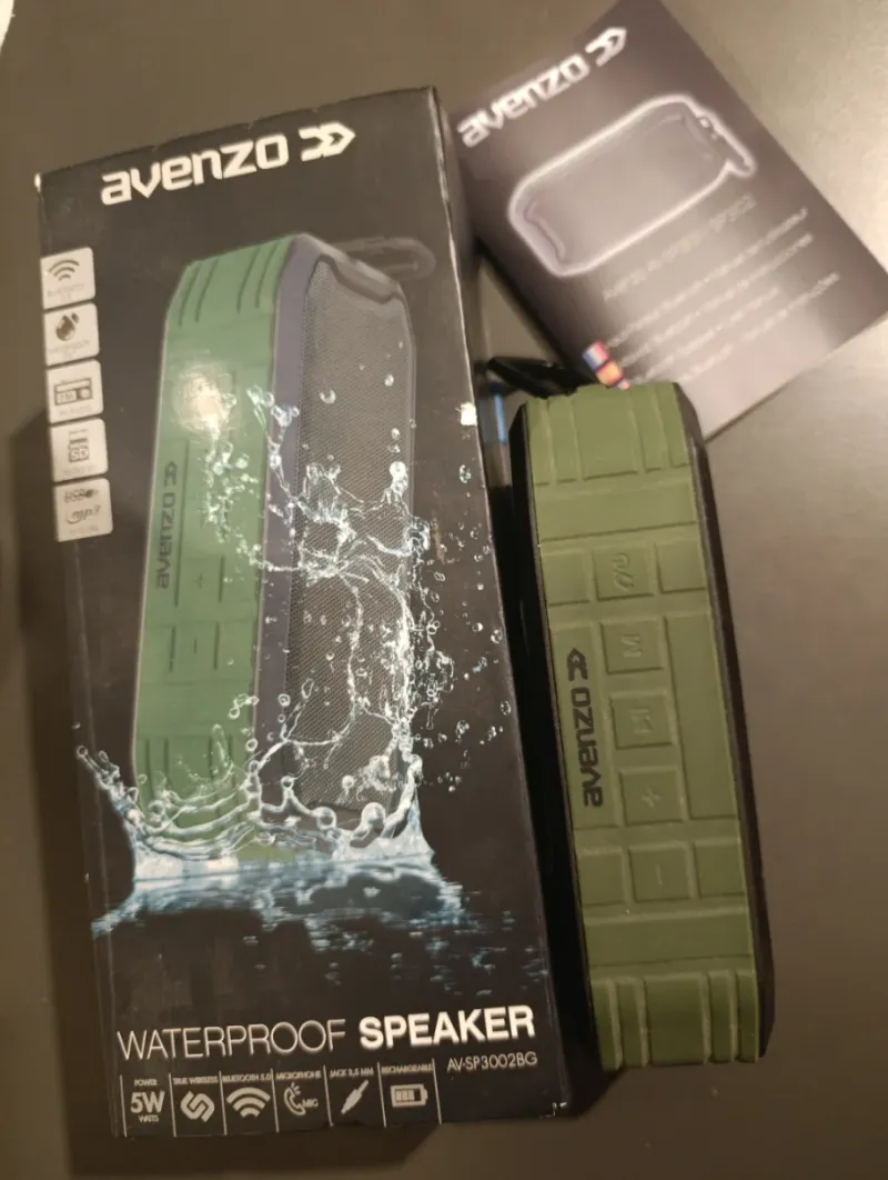Altavoz Avenzo AV-SP3002BG – fallo de carga
