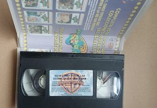 Pelicula VHS Silvestre y Piolin Space Jam