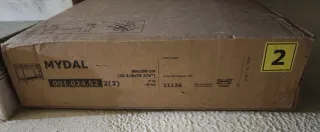 Literas Mydal de madera marrones. De pino mazizo.