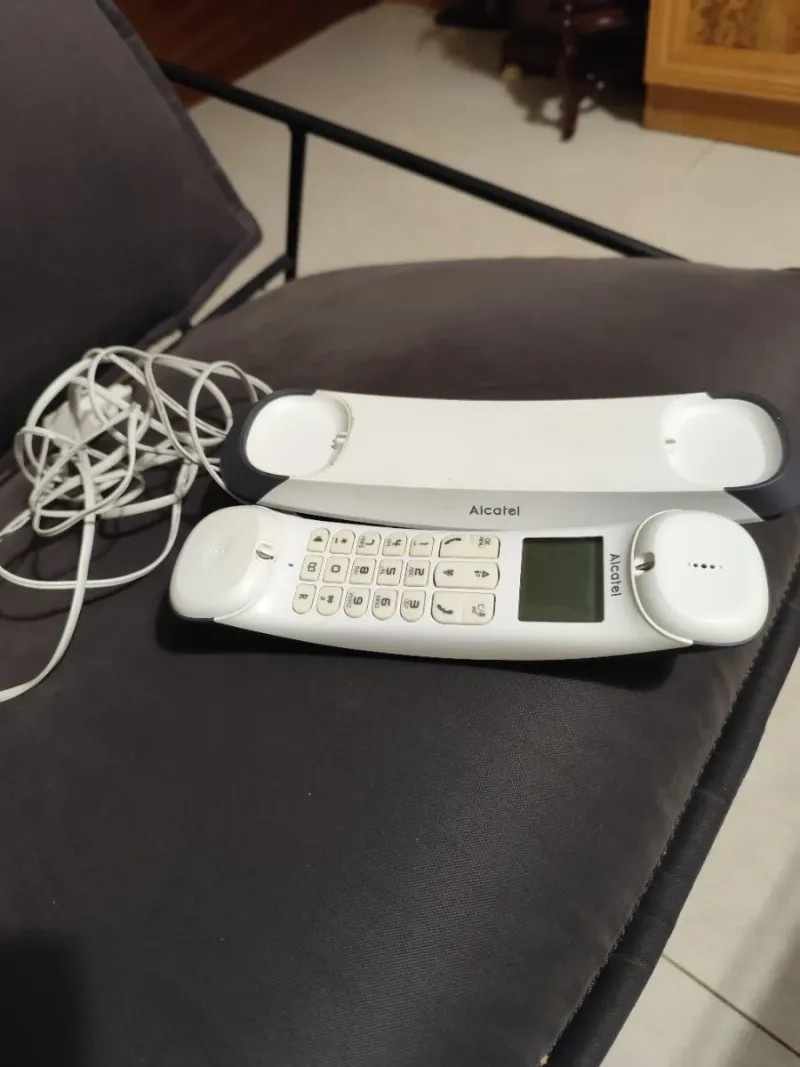 Teléfono fijo Alcatel blanco afbeelding 2