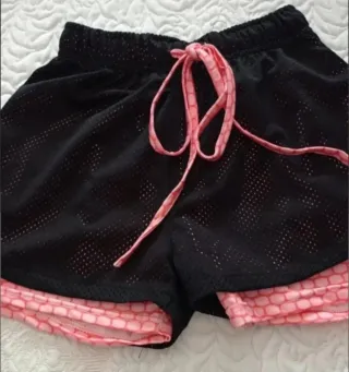 Conjunto top y pantalón deportivo rosa