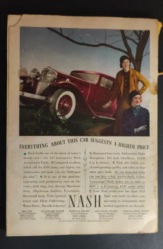 Revista National Geographic, 1933