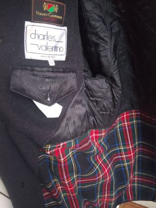 Charles Valentino Cappotto Misto Lana & Cashmere