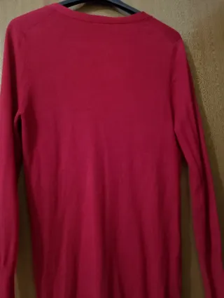 Cardigan lungo Tezenis bordeaux