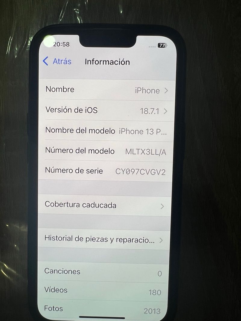 iPhone 13 Pro 256GB Plata afbeelding 3