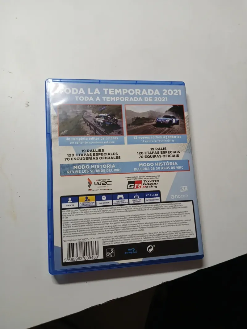 WRC 10 PS4 Juego de Carreras afbeelding 2