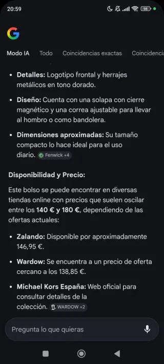 Bolso Michael Kors Rosa