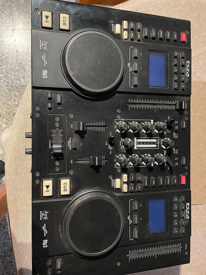 Ibiza Sound Scratch200 Reproductor DJ MP3