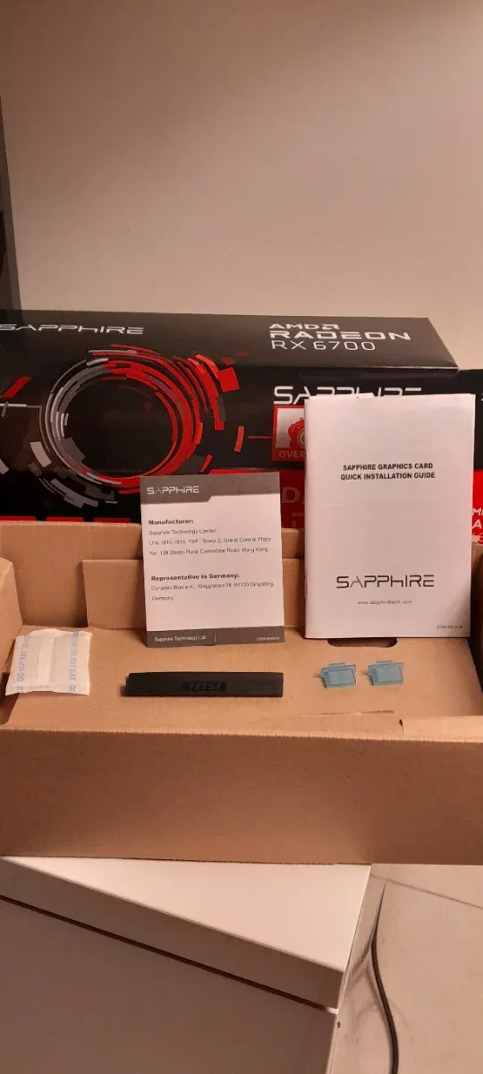 Caja VACIA para Gráfica Sapphire AMD RX 6700 afbeelding 5