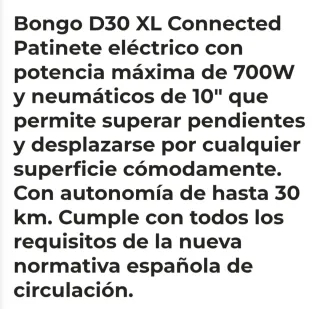 Cecotec D30xl Patinete Eléctrico Homologado