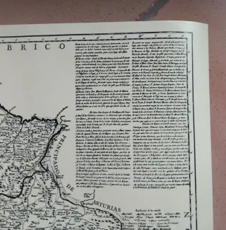 Mapa Geográfico Reyno de Galicia 1784