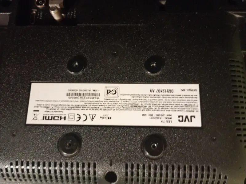 Smart TV JVC Negra y Blanca afbeelding 4