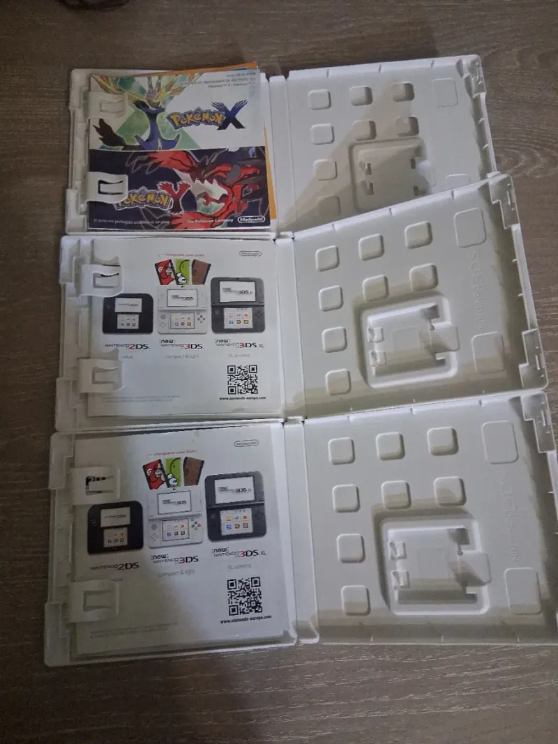 Lote 3 Cajas Vacías Pokémon 3DS afbeelding 2