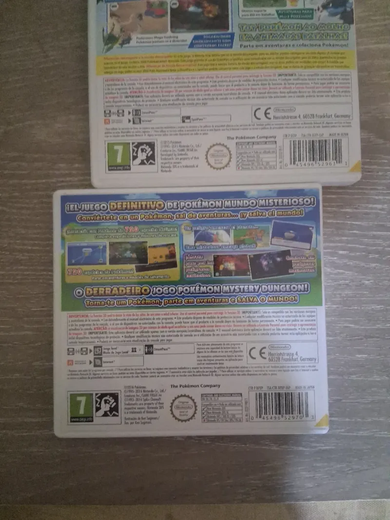 Lote 3 Cajas Vacías Pokémon 3DS afbeelding 5