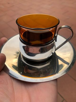 Servizio da caffè tazzine, piattini e zuccheriera