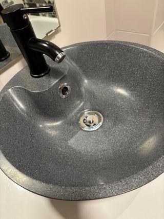 Lavabo Ikea con grifo y encimera 80cm